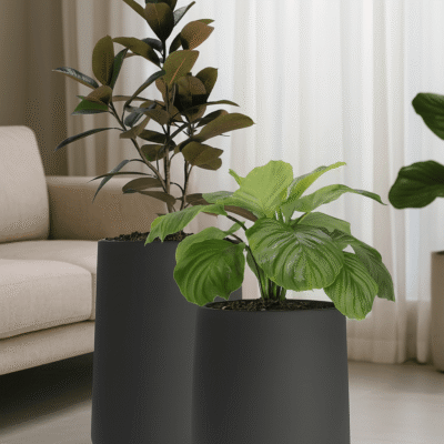 Set De Macetas Línea Gota 40 y 55